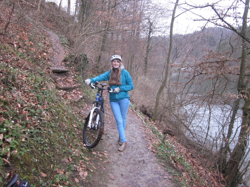 im Schlamm am Tössegg
