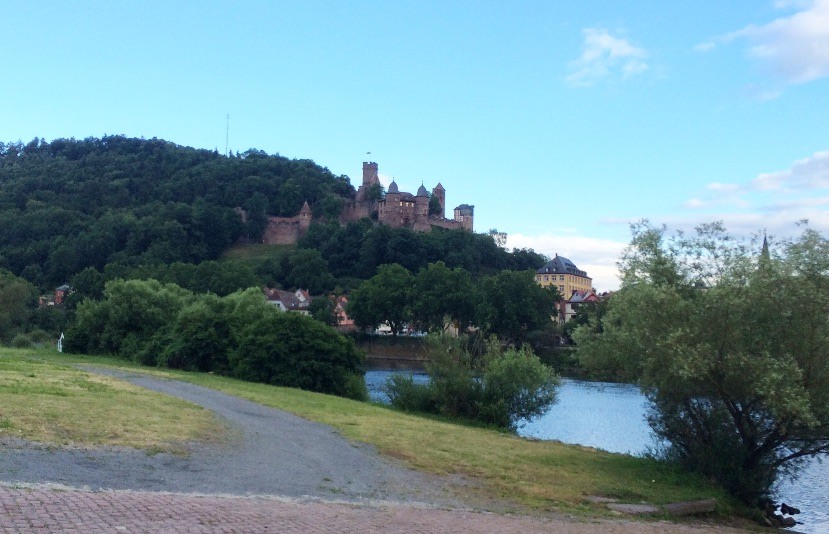 Blick auf den Wertheimer Burg