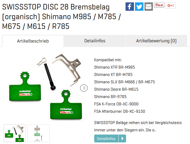 2016-07-05 21_32_30-SWISSSTOP DISC 28 Bremsbelag (organisch) Shimano M985 _ M785 _ M675 _ M615 _ R78